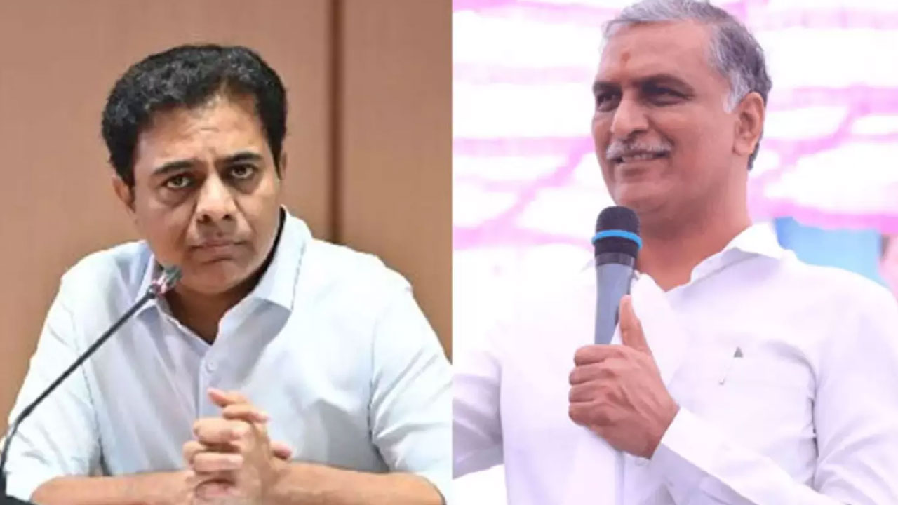 KTR Vs Harish Rao : పార్టీలో ప‌ట్టు కోసం కేటీఆర్‌- హ‌రీశ్ మ‌ధ్య కోల్డ్ వార్ ?