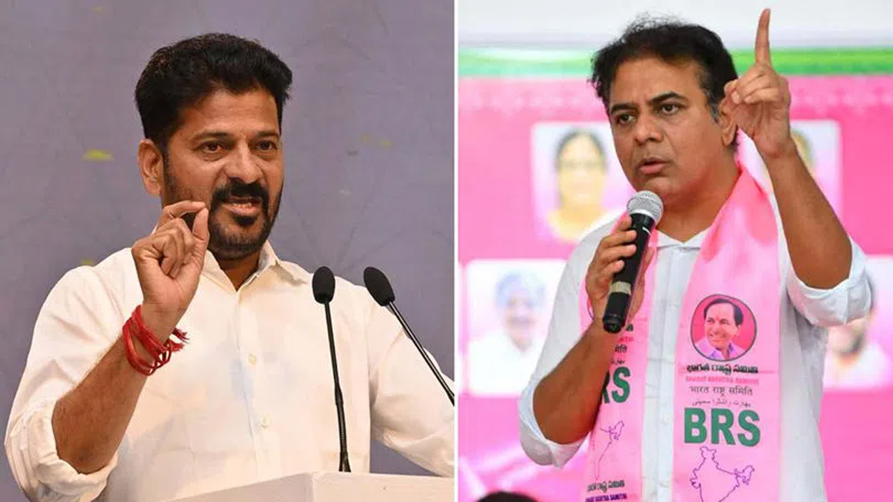 KTR : మంత్రులు, ప్రతిపక్ష నేతల ఫోన్లు ట్యాప్ చేస్తున్న రేవంత్ రెడ్డి : కేటీఆర్