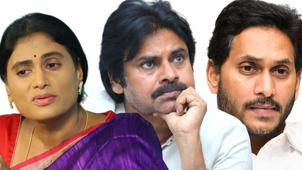 Pawan Kalyan : జ‌గ‌న్, ష‌ర్మిళ మ‌ధ్య‌లో ప‌వ‌న్ ఎంట్రీ.. ఏం జ‌రుగుతుందా అని టెన్షన్..!