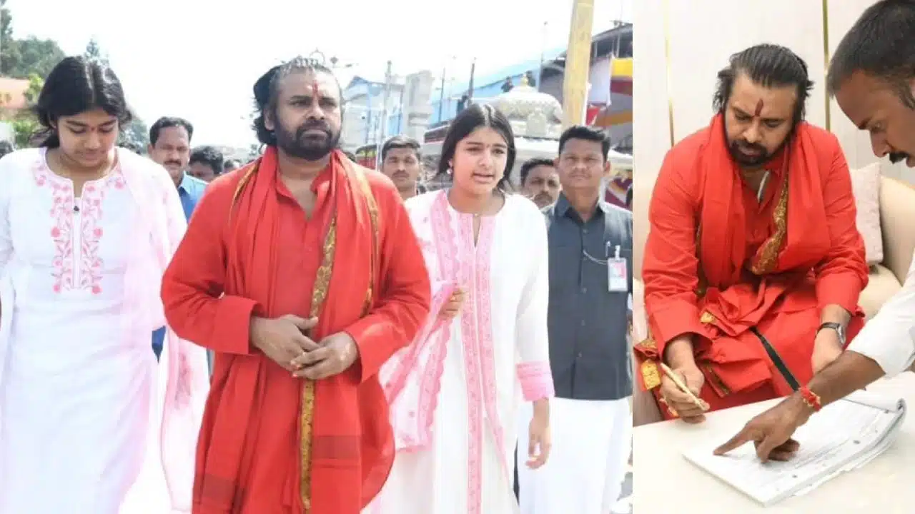 Pawan Kalyan : పవన్ క‌ళ్యాణ్ త‌న కుమార్తెల‌ తిరుమ‌ల‌ డిక్లరేషన్ వెనుక వ్యూహాం ఏంటీ ?