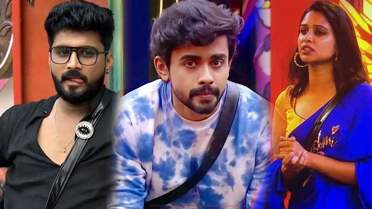 Bigg Boss 8 Telugu : మెగా చీఫ్ కోసం ఫైటింగ్.. మ‌రోవైపు ఇంట్రెస్టింగ్‌గా మారిన ట్ర‌యాంగిల్ ల‌వ్ స్టోరీ