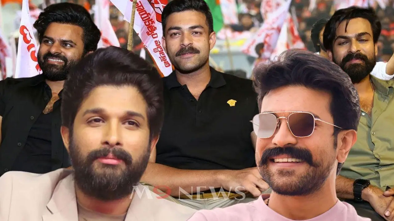 Mega Heroes : ఫ్యాన్స్ మాత్రమే కాదు.. మెగా హీరోలు కూడా బన్నీ పై ఇన్ ‘డైరెక్ట్’ ఎటాక్.!