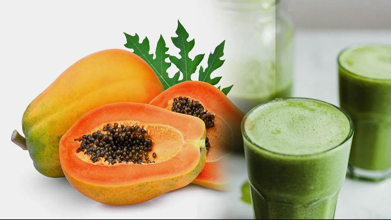 Papaya Leaves Juice : బొప్పాయి ఆకుల రసాన్ని రోజుకు స్పూన్ తీసుకుంటే… ఎలాంటి అనారోగ్య సమస్యకైనా ఈజీగా చెక్ పెట్టొచ్చు…??