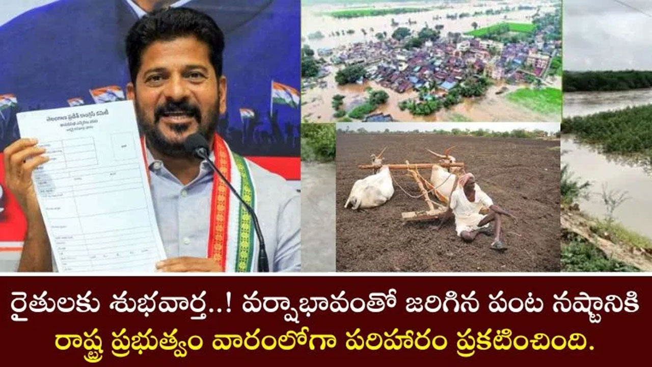 Farmers : రైతులకు శుభవార్త.. హింగారు వర్షం పంట నష్టానికి ప్రభుత్వం నుంచి పరిహారం..!