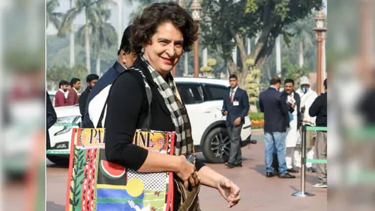 Priyanka Gandhi : నేనేం ధరించాల‌నేది ఎవరు నిర్ణయిస్తారు? “పాలస్తీనా” బ్యాగ్ రోపై ప్రియాంక గాంధీ