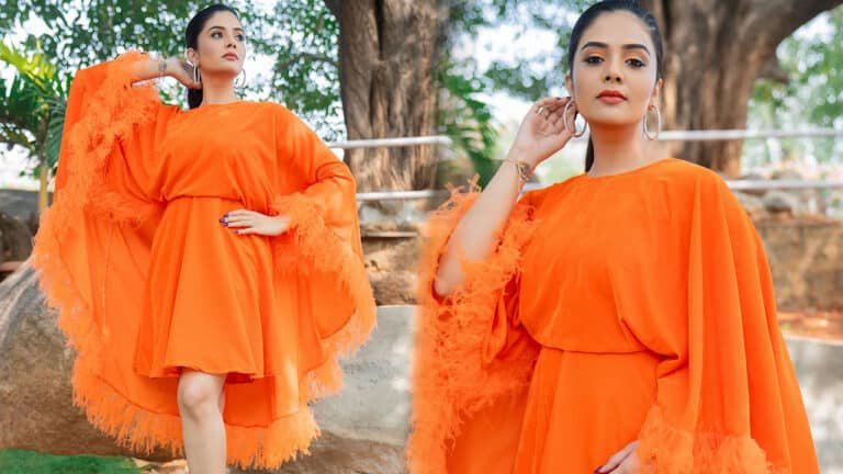 Sreemukhi : చిన్ని గౌనులో శ్రీముఖి.. కెవ్వు కేక..!