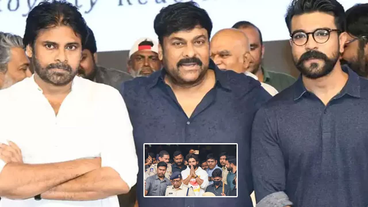 Mega Heroes : మెగా ఫ్యామిలీ ఎక్కడ.. పవన్ కళ్యాణ్ ఏమయ్యాడు.. అల్లు అర్జున్ ని పలకరించని మెగా హీరోలు కారణం ఏంటి..?