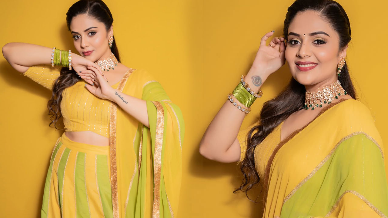 Sreemukhi Pics : శ్రీముఖి ‘ఎల్లో’రా అందాలు చూశారా..?