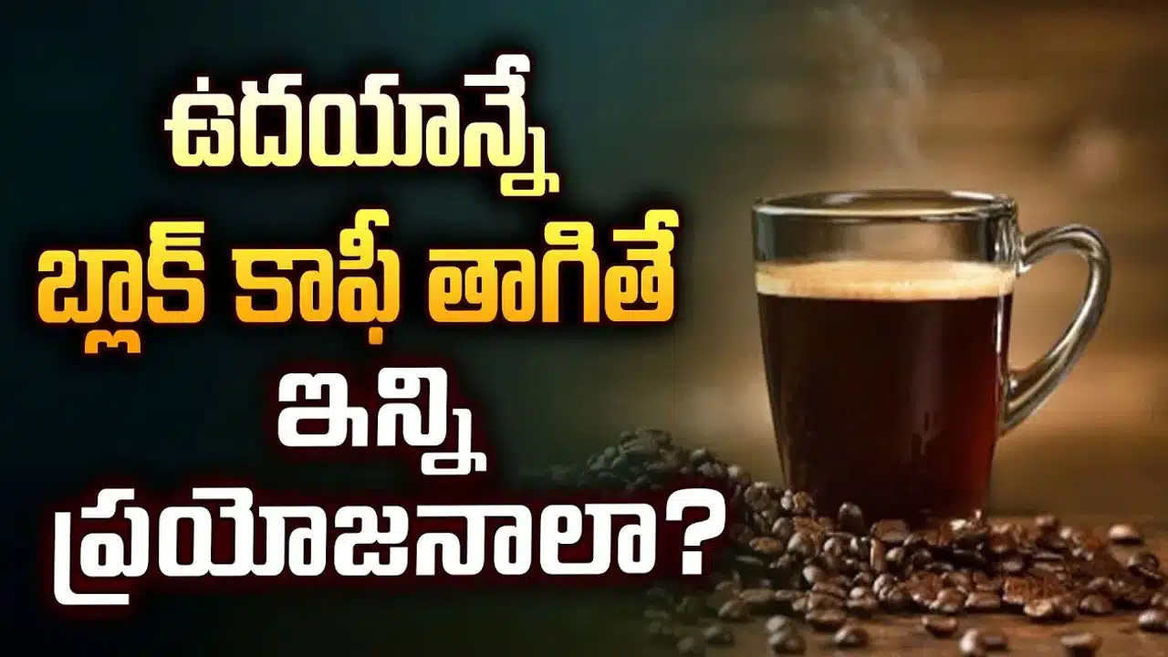 Black Coffee : మీకు ఉదయాన్నే బ్లాక్ కాఫీ తాగే అలవాటు ఉందా... అయితే మీరు కచ్చితంగా ఈ విషయం తెలుసుకోవాలి....?