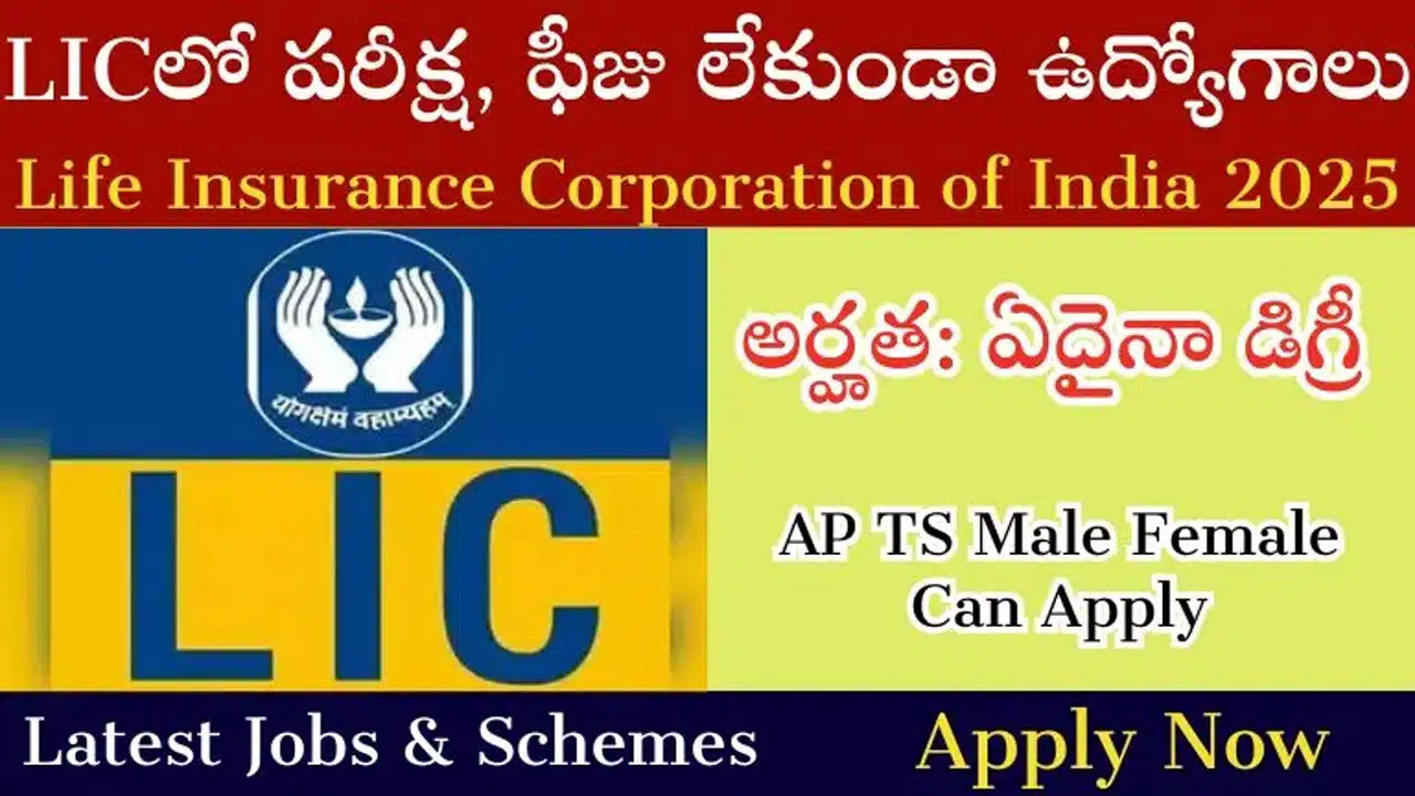 LIC : ఎల్ఐసీలో పరీక్ష, ఫీజు లేకుండా అర్బ‌న్ కెరీర్ ఏజెంట్‌ ఉద్యోగాలు