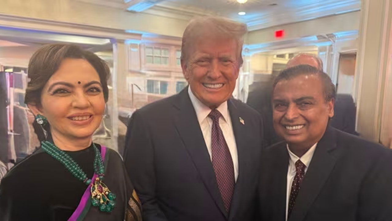 Donald Trump : డోనాల్డ్ ట్రంప్ ప్రమాణ స్వీకారానికి ముఖేష్, నీతా అంబానీ