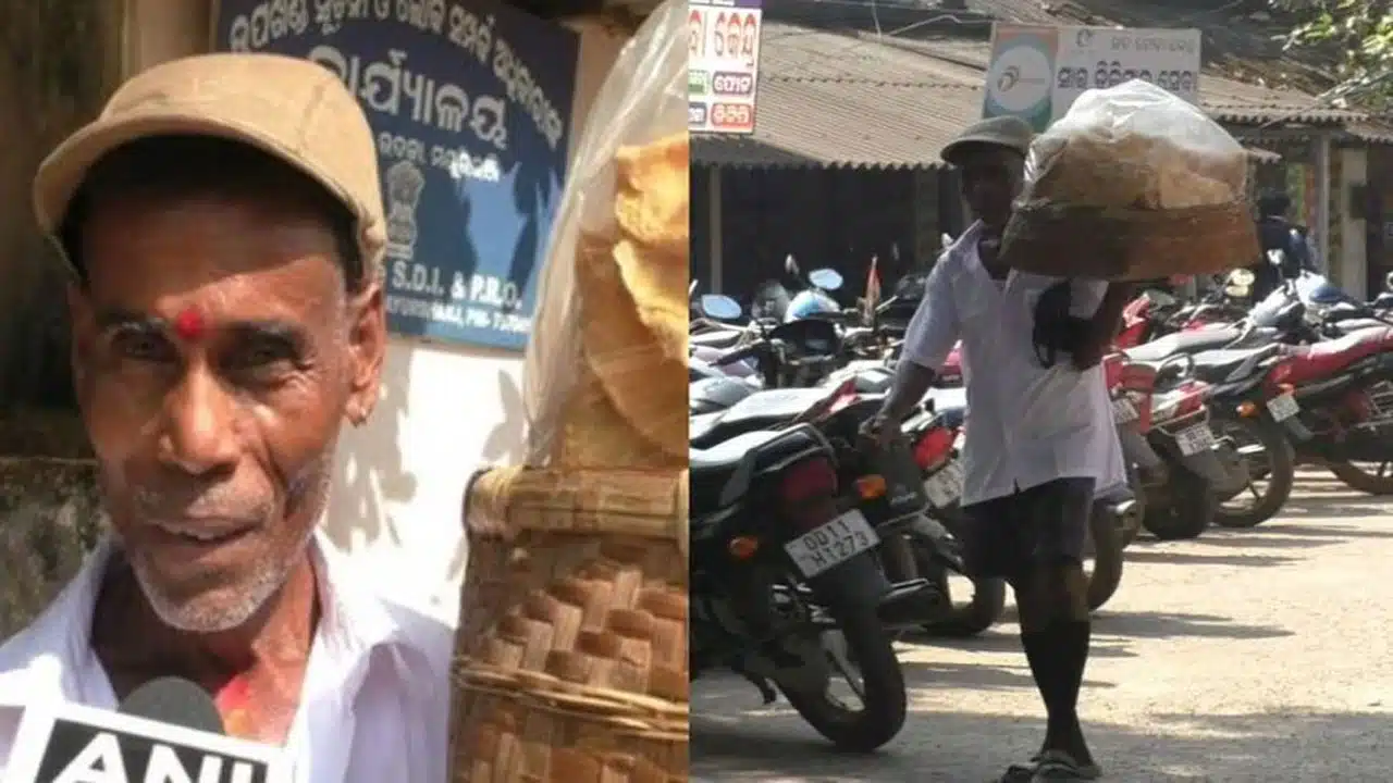 Papad Man : కుటుంబ పోష‌ణ‌కు రోజూ 40 కి.మీ. నడిచే 'పాపడ్ మ్యాన్'