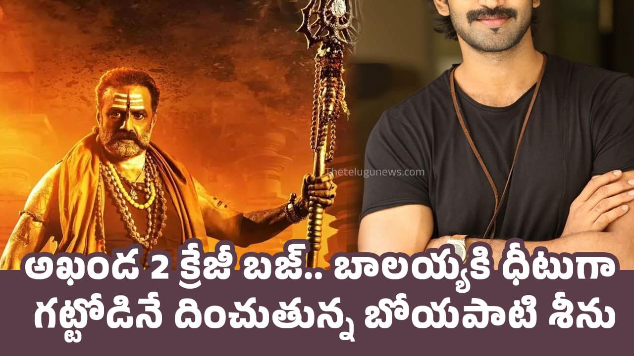 Akhanda 2 : అఖండ‌ 2 క్రేజీ బ‌జ్.. బాల‌య్య‌కి ధీటుగా గ‌ట్టోడినే దించుతున్న బోయ‌పాటి శీను..!