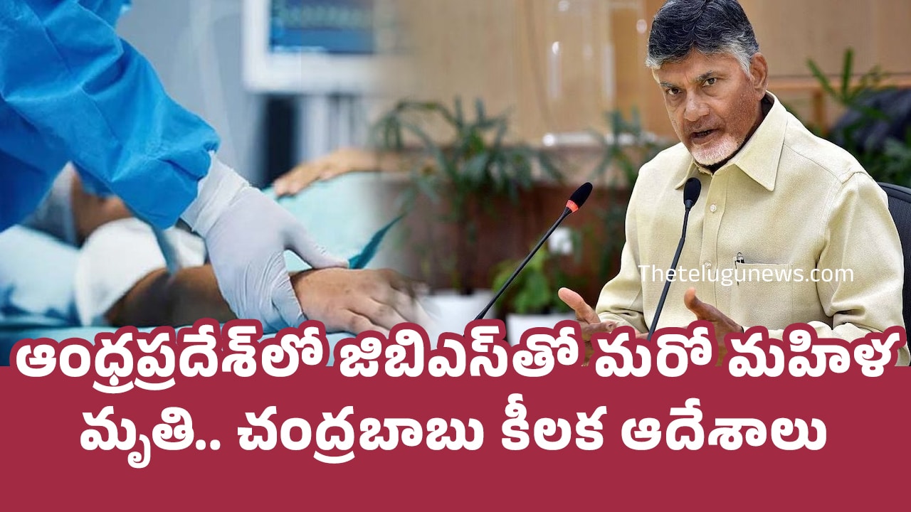 GBS : ఆంధ్రప్రదేశ్‌లో జిబిఎస్‌తో మ‌రో మహిళ మృతి.. చంద్ర‌బాబు కీలక ఆదేశాలు