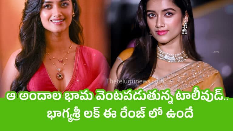 Bhagyashri Borse : ఆ అందాల భామ వెంటపడుతున్న టాలీవుడ్.. భాగ్యశ్రీ లక్ ఈ రేంజ్ లో ఉందే..!