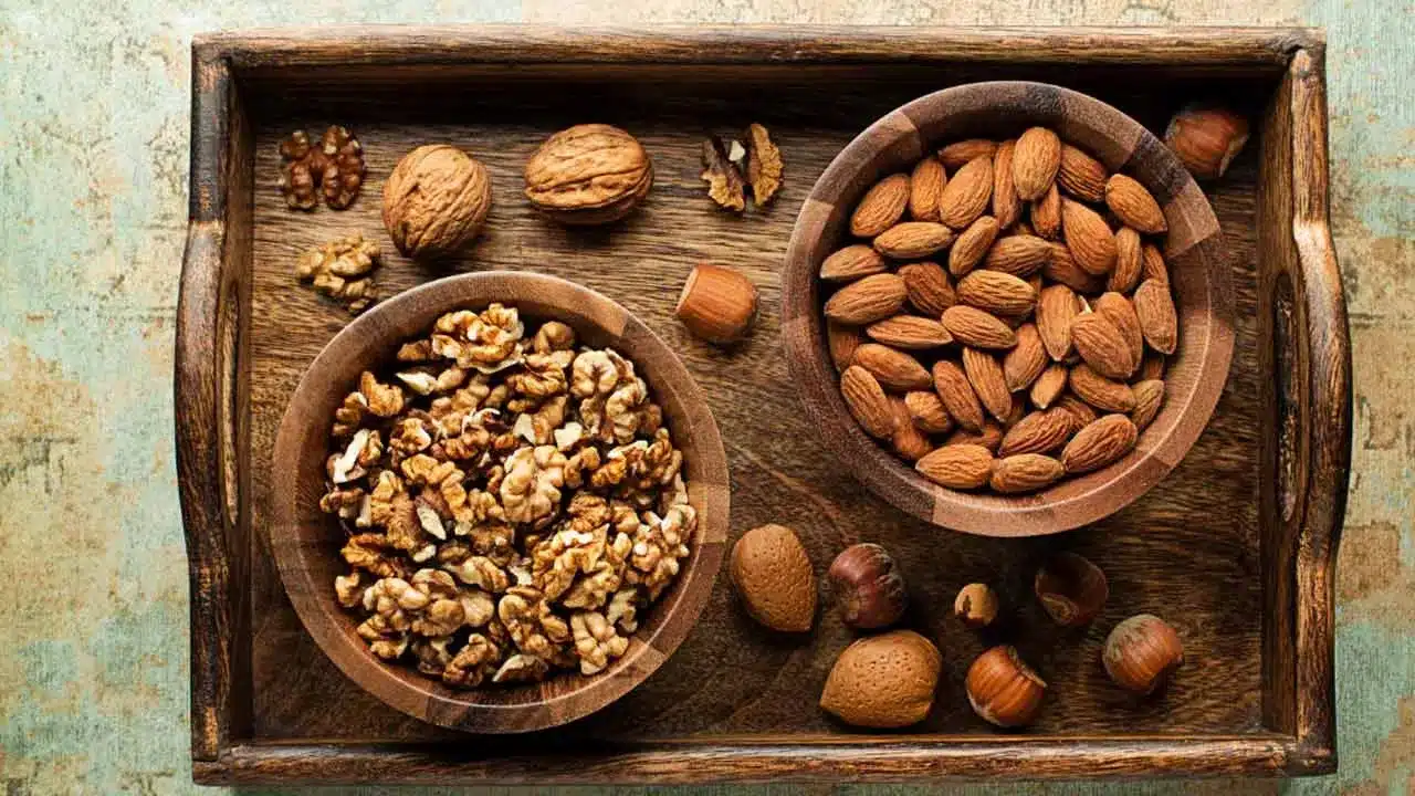 Brain Health Tips : మెదడు ఆరోగ్యానికి మెరుగుపరిచే నట్స్.. బాదం వాల్ నట్స్ లో ఏది బెస్ట్...!!