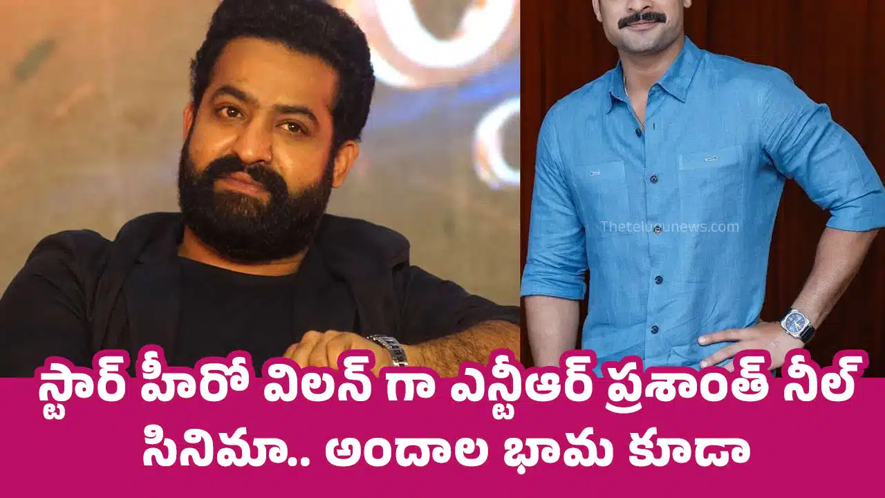 Jr NTR : స్టార్ హీరో విలన్ గా ఎన్టీఆర్ ప్రశాంత్ నీల్ సినిమా.. అందాల భామ కూడా..!