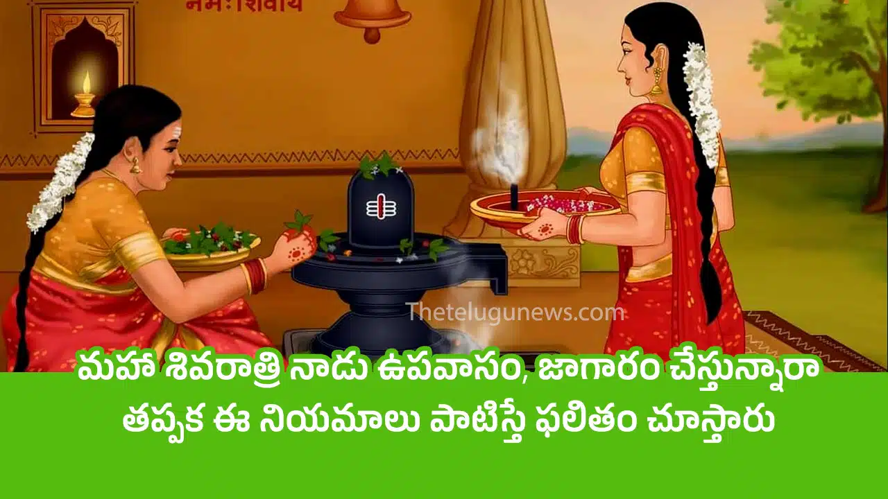 Maha shivarstri 2025 Fasting Rules : మహా శివరాత్రి నాడు ఉపవాసం, జాగారం చేస్తున్నారా...? తప్పక ఈ నియమాలు పాటిస్తే ఫలితం చూస్తారు...?
