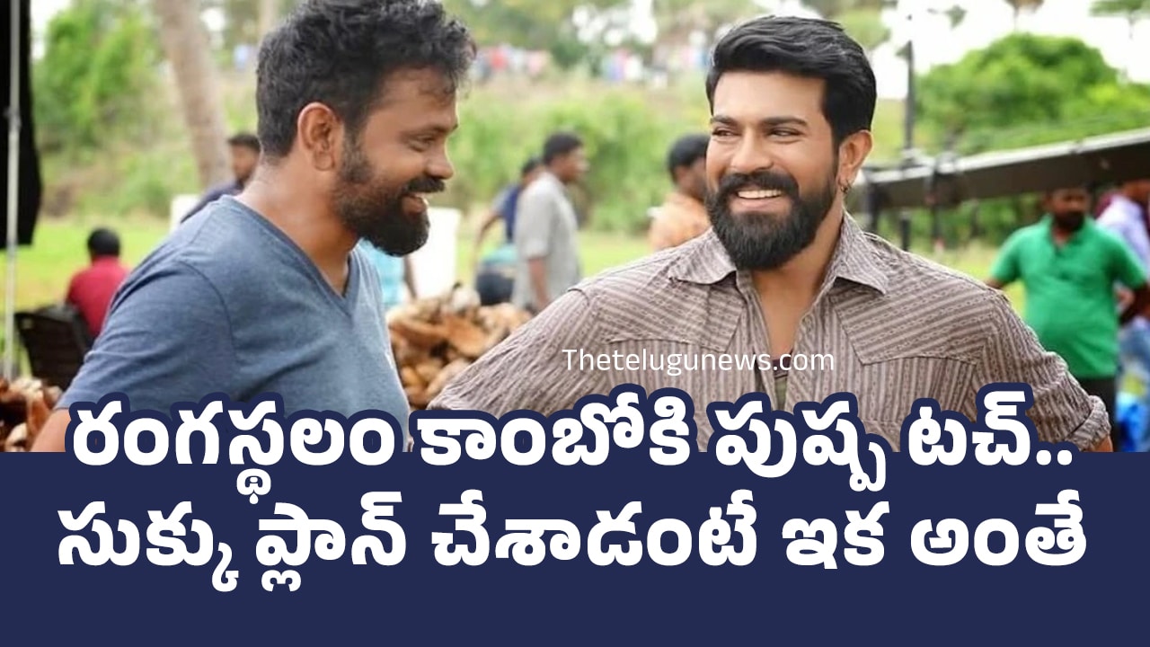 Ram Charan : రంగస్థలం కాంబోకి పుష్ప టచ్.. సుక్కు ప్లాన్ చేశాడంటే ఇక అంతే..!