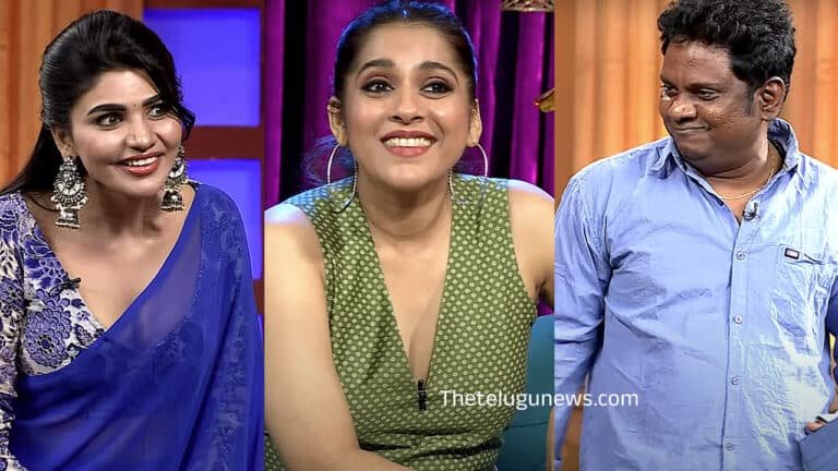 Varsha : వ‌ర్ష ముందు లుంగీ ఎత్తుతాన‌న్న పండు.. ర‌ష్మీని చూసి ఫుల్ కిక్ అంటున్న ర‌మేష్‌