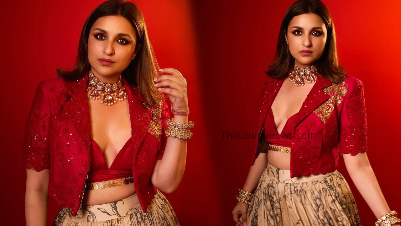 Parineeti Chopra : రెడ్‌డ్ర‌స్‌లో కేక‌పెట్టిస్తున్న పరిణీతి చోప్రా.. వైర‌ల్ ఫోటోస్‌..!