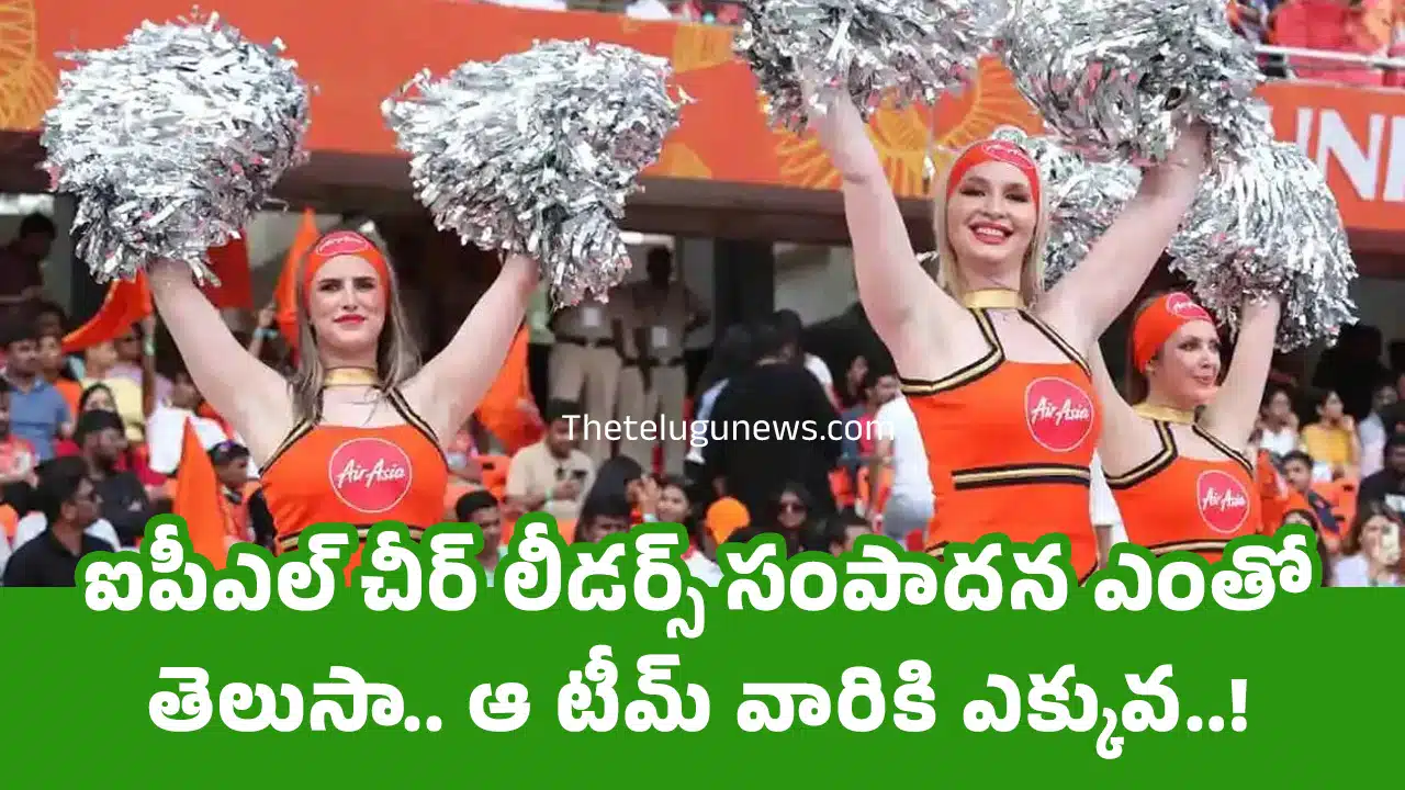 IPL Cheerleaders : ఐపీఎల్ చీర్ లీడ‌ర్స్ సంపాద‌న ఎంతో తెలుసా.. ఆ టీమ్ వారికి ఎక్కువ‌..!