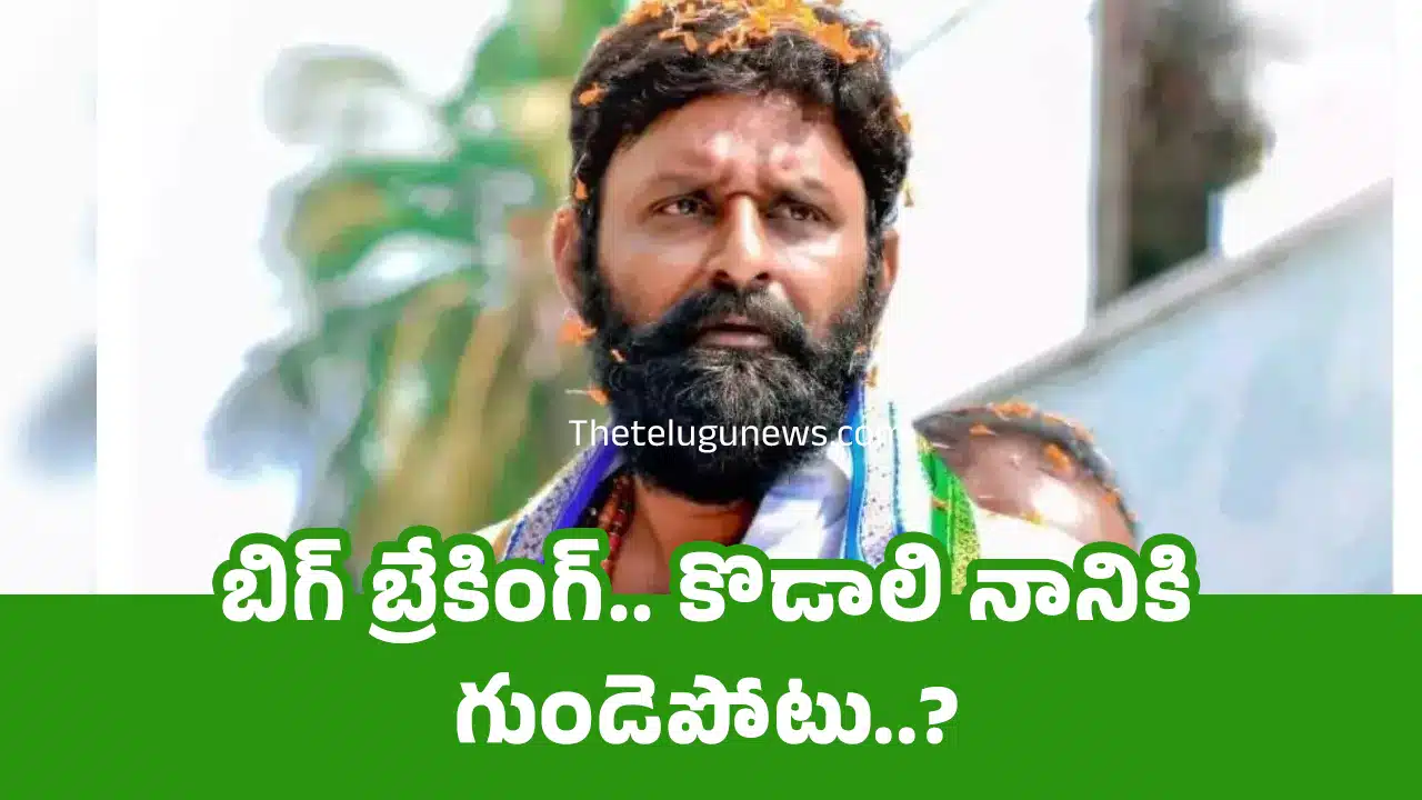 Kodali Nani : బిగ్ బ్రేకింగ్‌.. కొడాలి నానికి గుండెపోటు..?