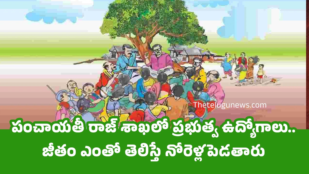 NIRDPR Recruitment పంచాయ‌తీ రాజ్ శాఖ‌లో ప్ర‌భుత్వ ఉద్యోగాలు జీతం ఎంతో తెలిస్తే నోరెళ్ల‌పెడ‌తారు