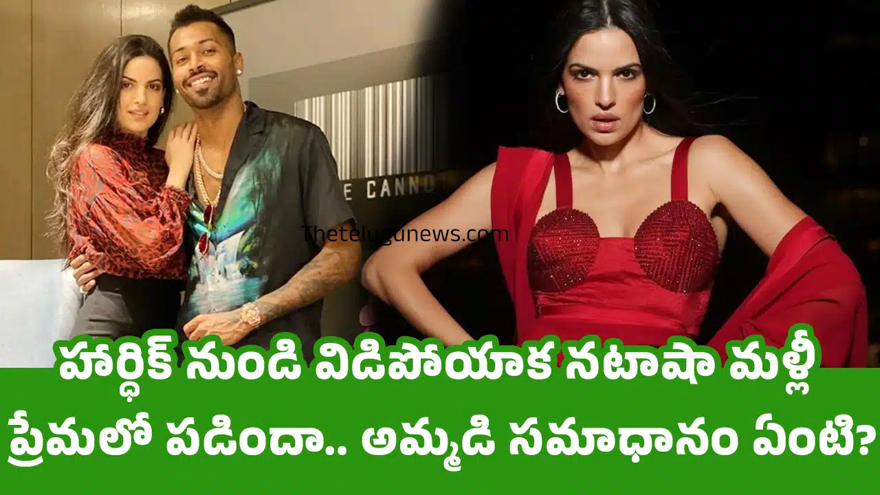 Natasa Stankovic : హార్ధిక్ నుండి విడిపోయాక న‌టాషా మ‌ళ్లీ ప్రేమ‌లో ప‌డిందా.. అమ్మ‌డి స‌మాధానం ఏంటి?