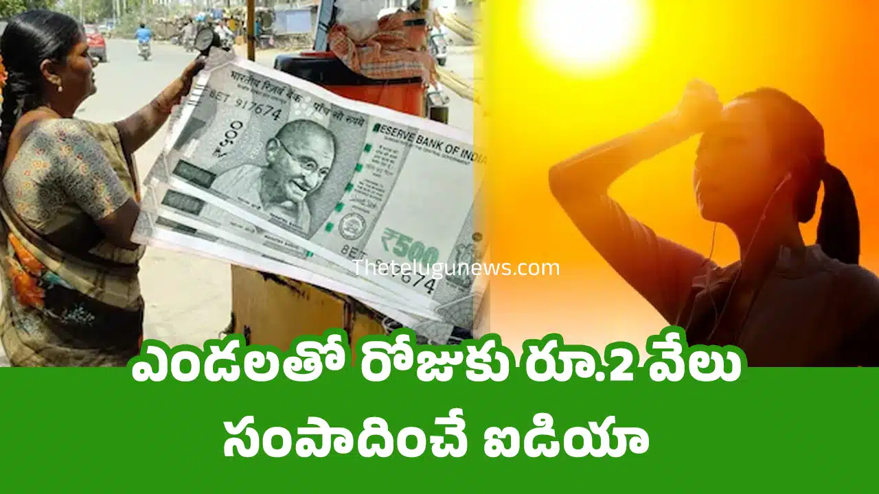 Summer Season : ఎండలతో రోజుకు రూ.2 వేలు సంపాదించే ఐడియా