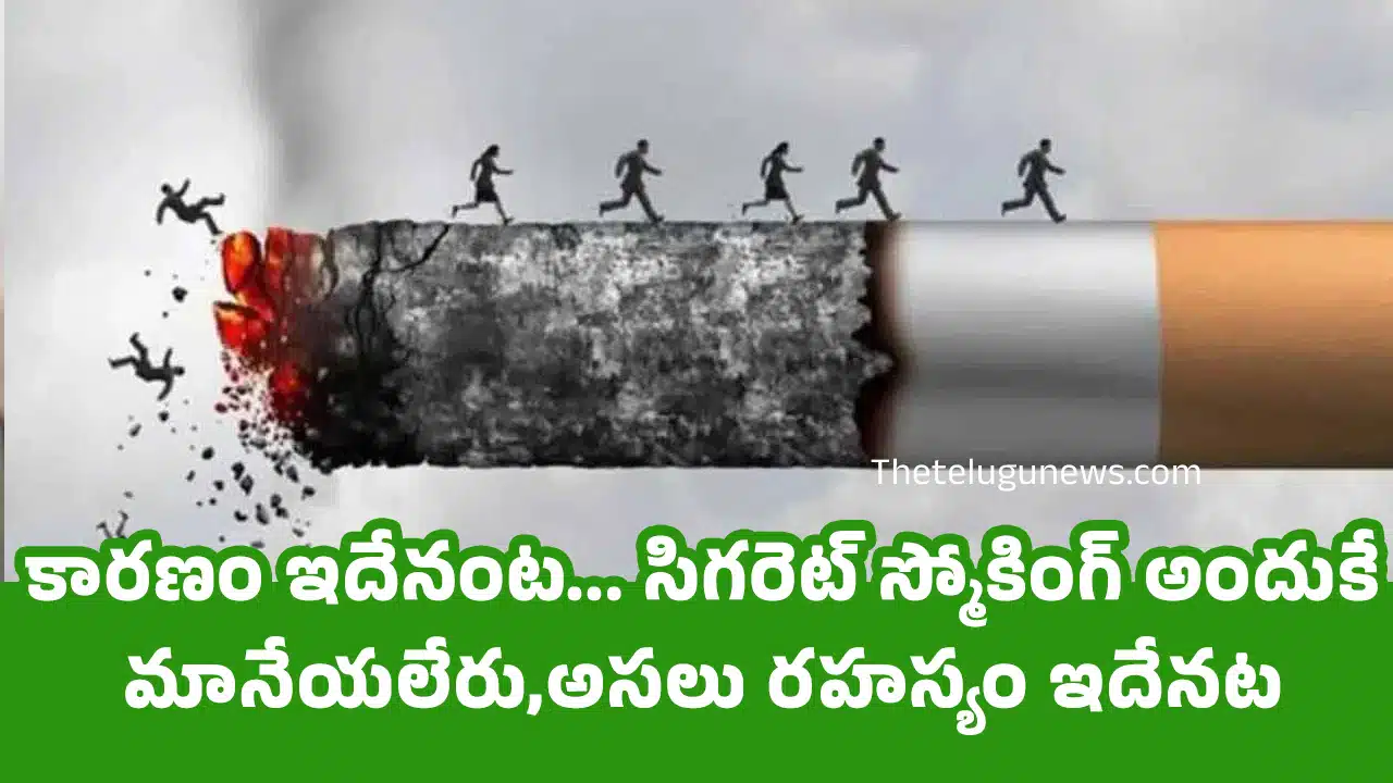 Why Quitting Is Hard : కారణం ఇదేనంట... సిగరెట్ స్మోకింగ్ అందుకే మానేయలేరు,అసలు రహస్యం ఇదేనట...?