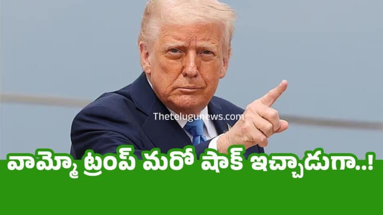 Donald Trump : వామ్మో ట్రంప్ మరో షాక్ ఇచ్చాడుగా..!