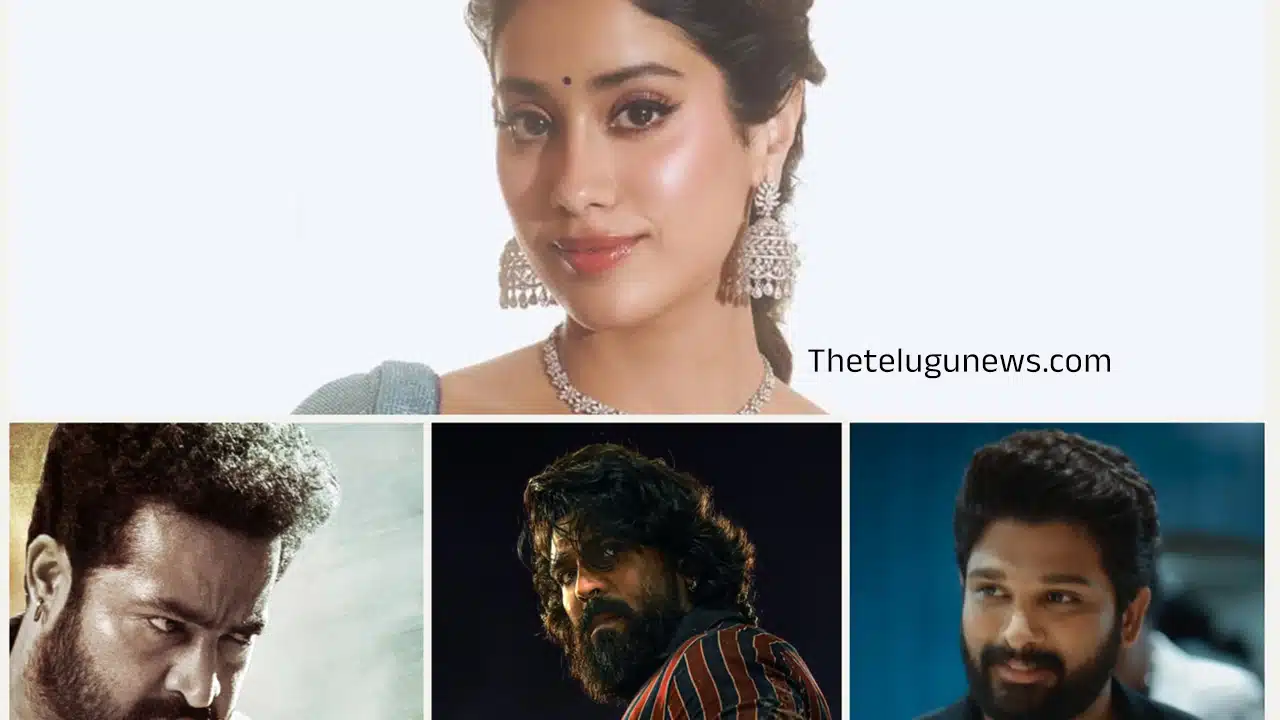 Janhvi Kapoor : టాలీవుడ్‌ని దున్నేస్తున్న జాన్వీ క‌పూర్.. అమ్మ‌డి క్రేజ్ మాములుగా లేదుగా..!