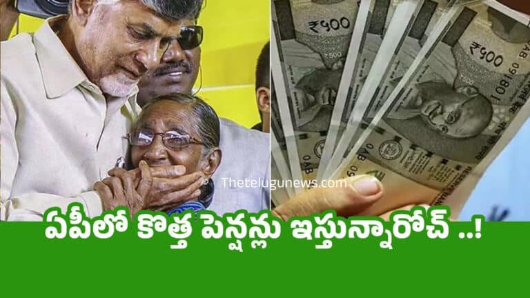 New Pensioners : ఏపీలో కొత్త పెన్షన్లు ఇస్తున్నారోచ్ ..!