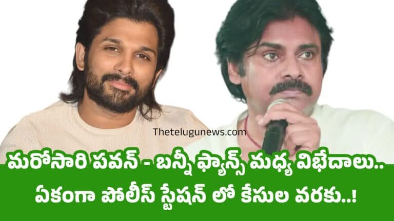 Pawan Kalyan Allu Arjun : మరోసారి పవన్ – బన్నీ ఫ్యాన్స్ మధ్య విభేదాలు.. ఏకంగా పోలీస్ స్టేషన్ లో కేసుల వరకు..!