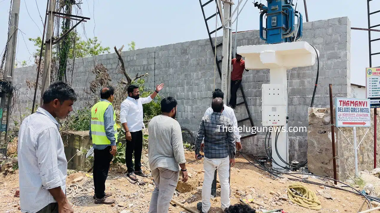 Peerzadiguda : శరవేగంగా పీర్జాదిగూడ పర్వతాపూర్ రోడ్డు విస్తరణ పనులు..!