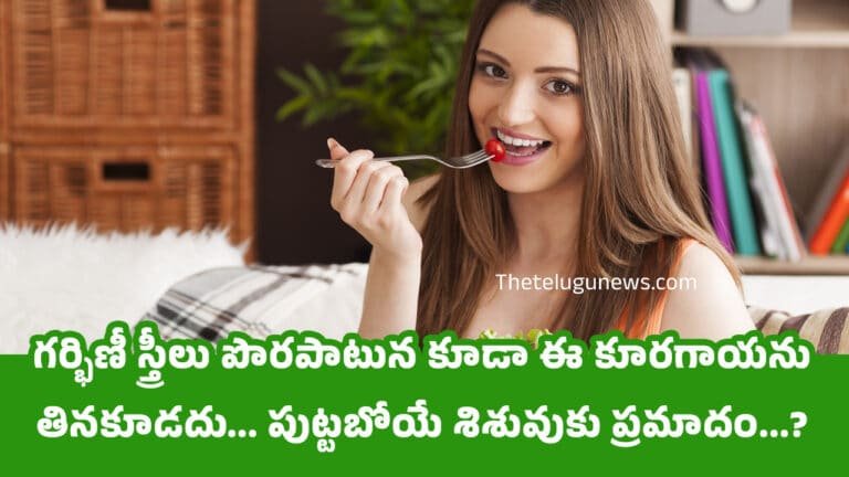 Pregnancy Tips : గర్భిణీ స్త్రీలు పొరపాటున కూడా ఈ కూరగాయను తినకూడదు… పుట్టబోయే శిశువుకు ప్రమాదం…?