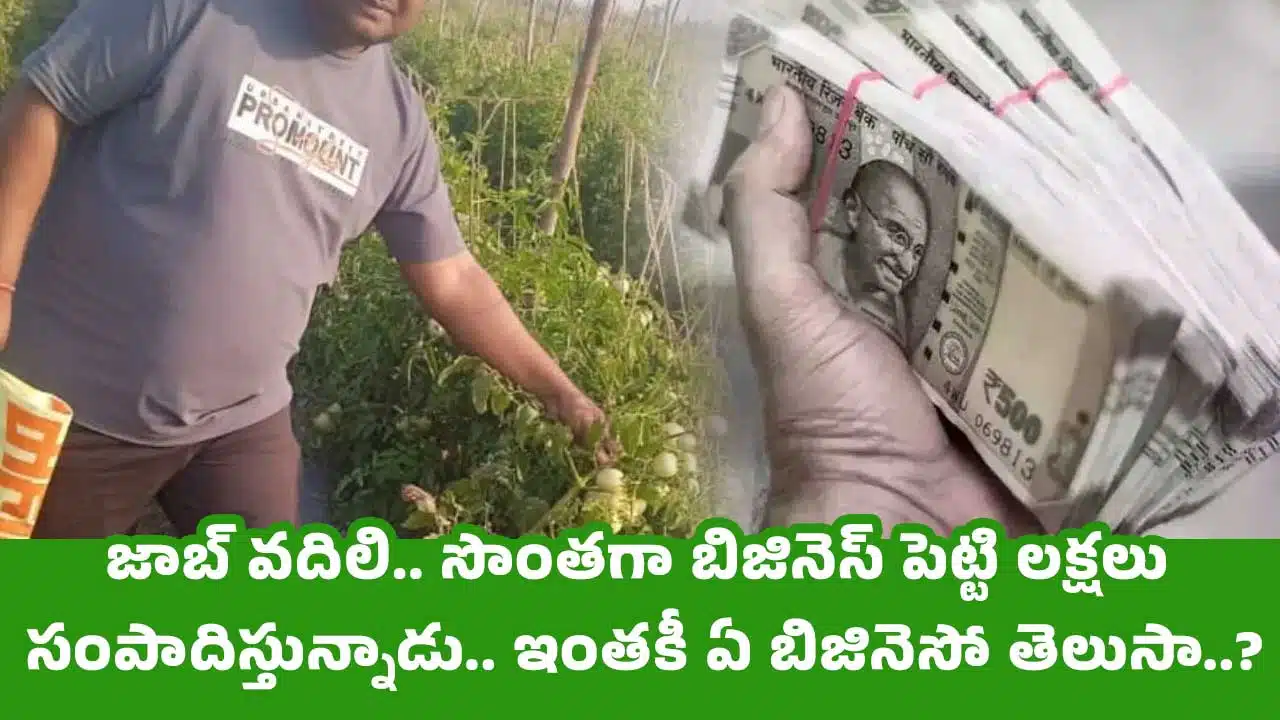Business Idea : జాబ్ వదిలి.. సొంతగా బిజినెస్ పెట్టి లక్షలు సంపాదిస్తున్నాడు.. ఇంతకీ ఏ బిజినెసో తెలుసా..?