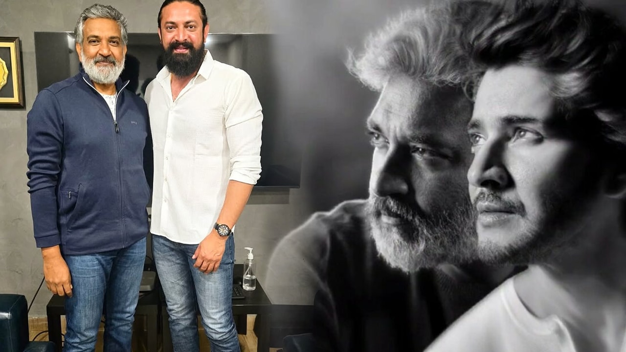 SS Rajamouli Kantara Actor : రాజ‌మౌళితో కాంతార న‌టుడు.. వైర‌ల్ అవుతున్న క్యూట్ పిక్