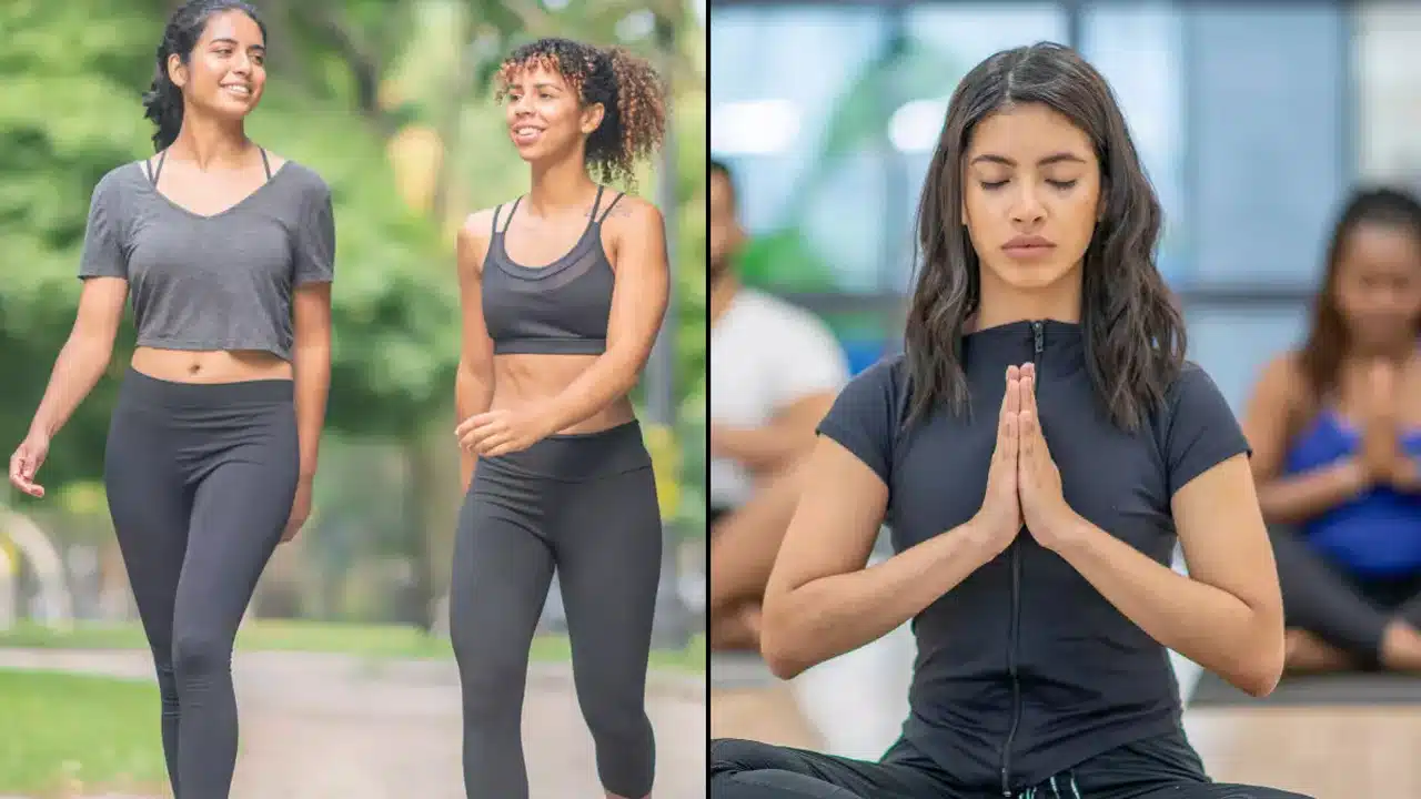 Yoga Vs Walking : నడక vs యోగా : దేని వల్ల ఎక్కువ ప్రయోజనాలు ఉన్నాయి?