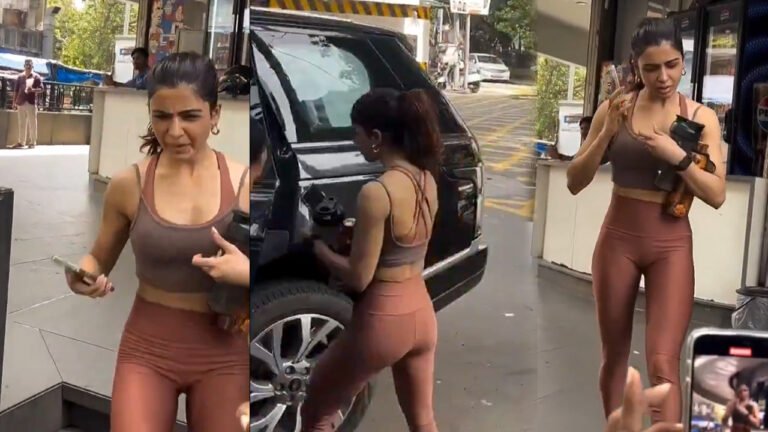 Samantha : బాంద్రాలో త‌ళుక్కున మెరిసిన స‌మంత‌.. ఫొటోగ్రాఫ‌ర్స్ వెన‌క ప‌డ‌డంతో.. వీడియో..!