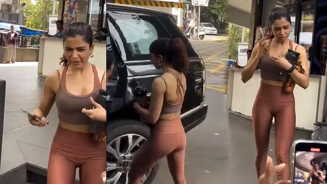 Samantha : బాంద్రాలో త‌ళుక్కున మెరిసిన స‌మంత‌.. ఫొటోగ్రాఫ‌ర్స్ వెన‌క ప‌డ‌డంతో.. వీడియో..!