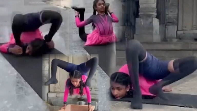 Yoga Asanas :  యోగాసనాలతో వరల్డ్ రికార్డు సాధించిన చిన్నారి .. వీడియో వైర‌ల్‌..!