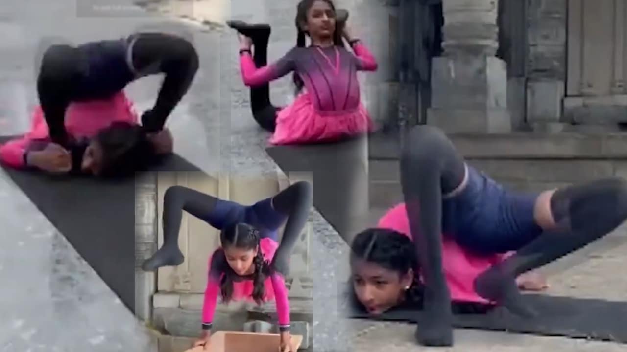 Yoga Asanas :  యోగాసనాలతో వరల్డ్ రికార్డు సాధించిన చిన్నారి .. వీడియో వైర‌ల్‌..!
