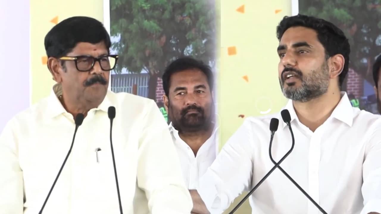 Anam Ramanarayana Reddy : నారా లోకేశ్ సభలో మంత్రి ఆనం వివాదాస్పద వ్యాఖ్యలు..! వీడియో
