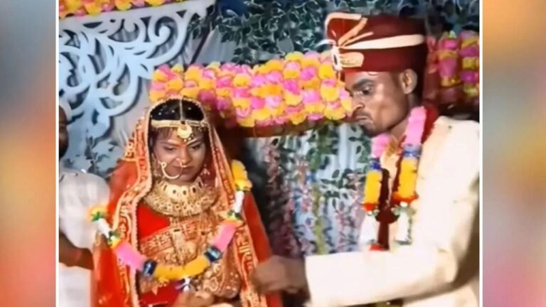 Bride : పెళ్లి వేదికపై వధువు ఆ పని చేసేలోపే వరుడు ఆ పనికానిచేసాడు.. వీడియో వైర‌ల్‌ !