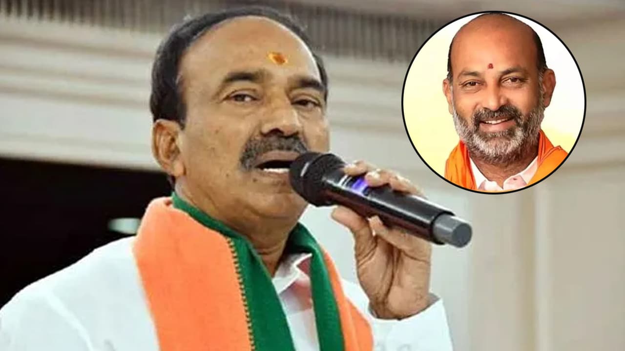 Eatala Rajendar : నువ్వేవడివి అసలు.. అంటూ బండి సంజయ్ పై ఈటెల ఫైర్..!