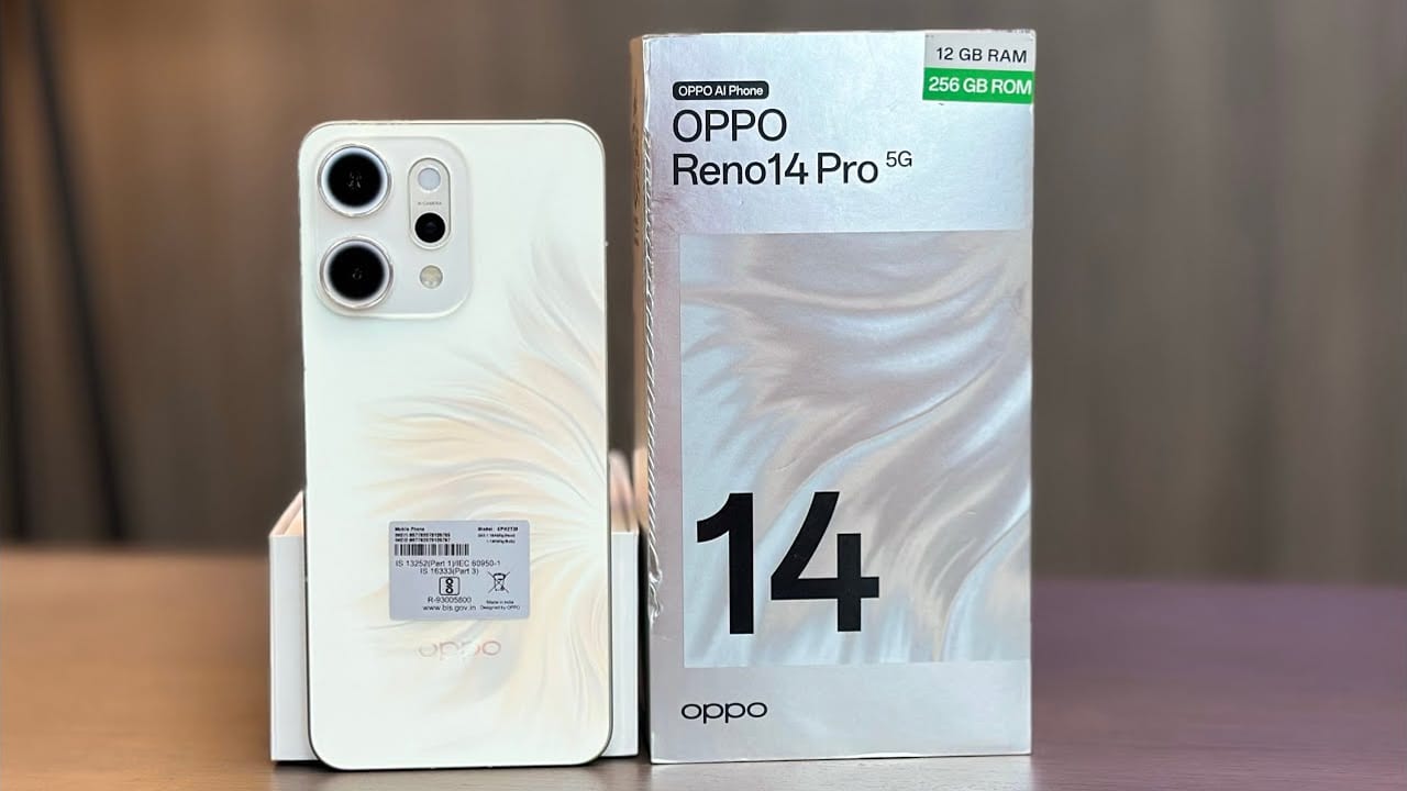 Oppo Reno14 5g : రూ.40వేలలో బెస్ట్ ఛాయిస్.. కెమెరా, డిజైన్, AI ఫీచర్లతో ..!