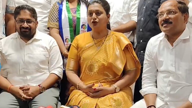 Roja : పవన్ కళ్యాణ్‌ డ్రామా ఆర్టిస్ట్.. చంద్రబాబు ఈవీఎం సీఎం అంటూ రోజా సంచలన వ్యాఖ్యలు