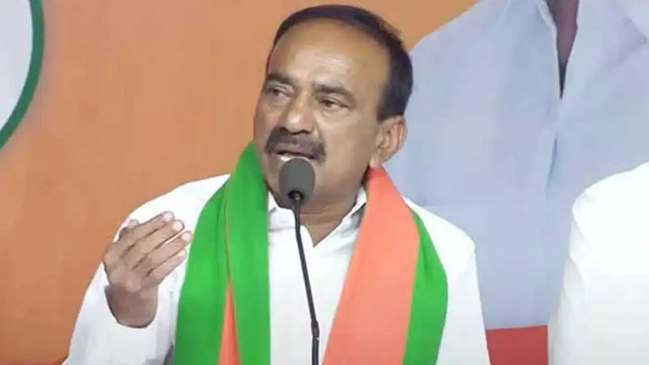 బిజెపి కి రాజీనామా చేయబోతున్న ఈటెల .?